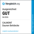 Daunen Bettdecke mit Federn