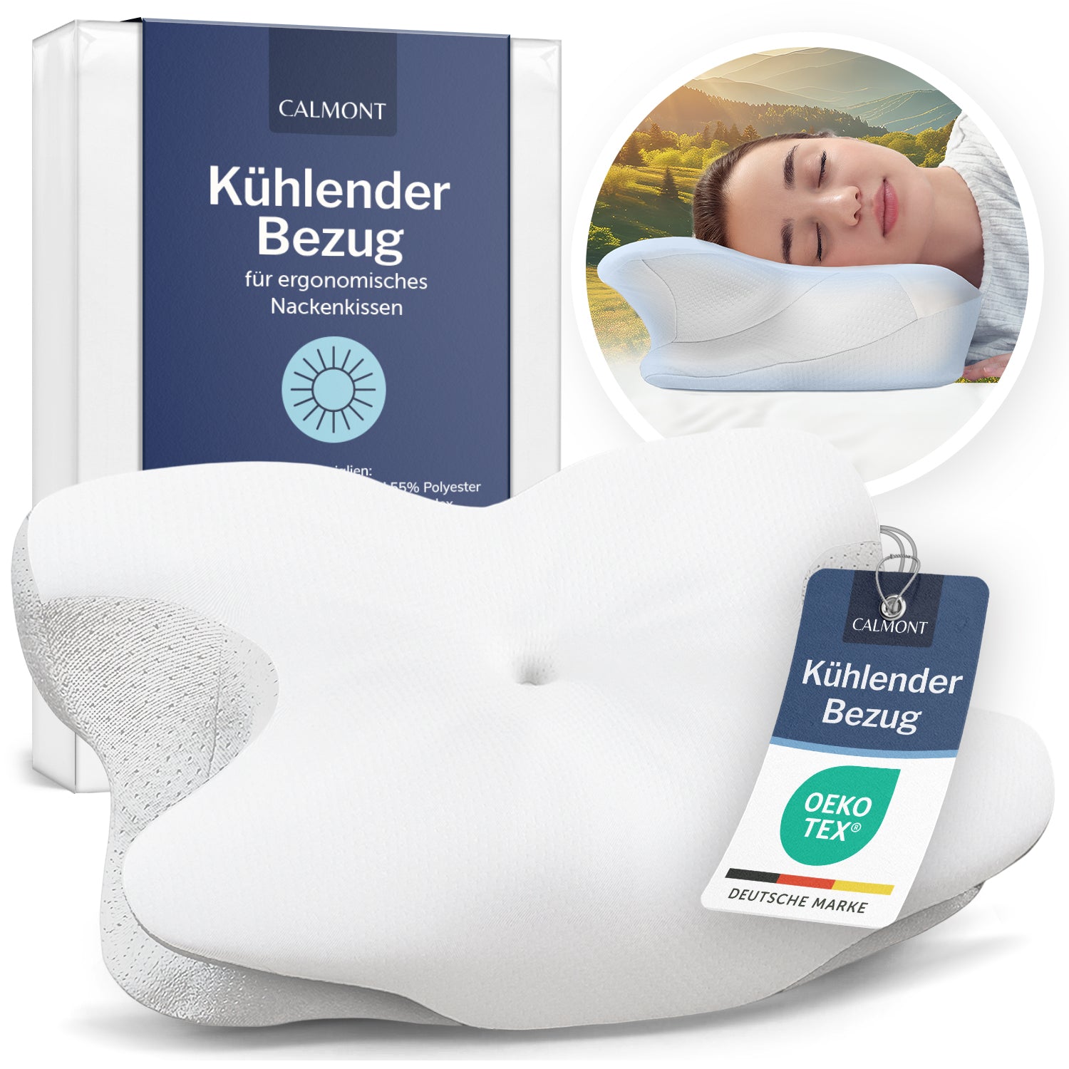 Extra-Bezug für Ergonomisches Nackenkissen